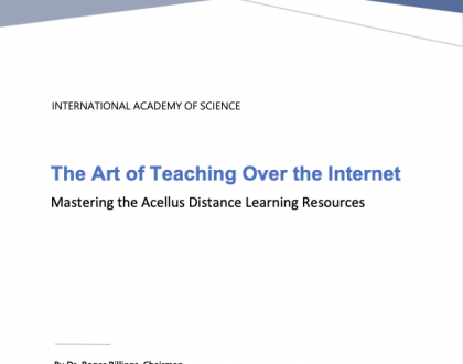 New White Paper — The Art of Teaching Over the Internet