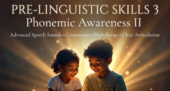 Pre-Linguistic Skills 3 - Phonemic Awareness II